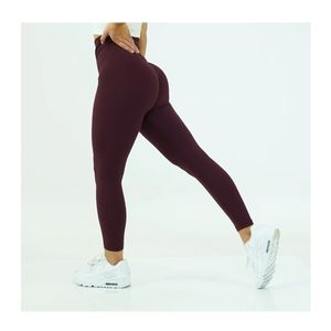 Burgundy signature leggings NVGTN